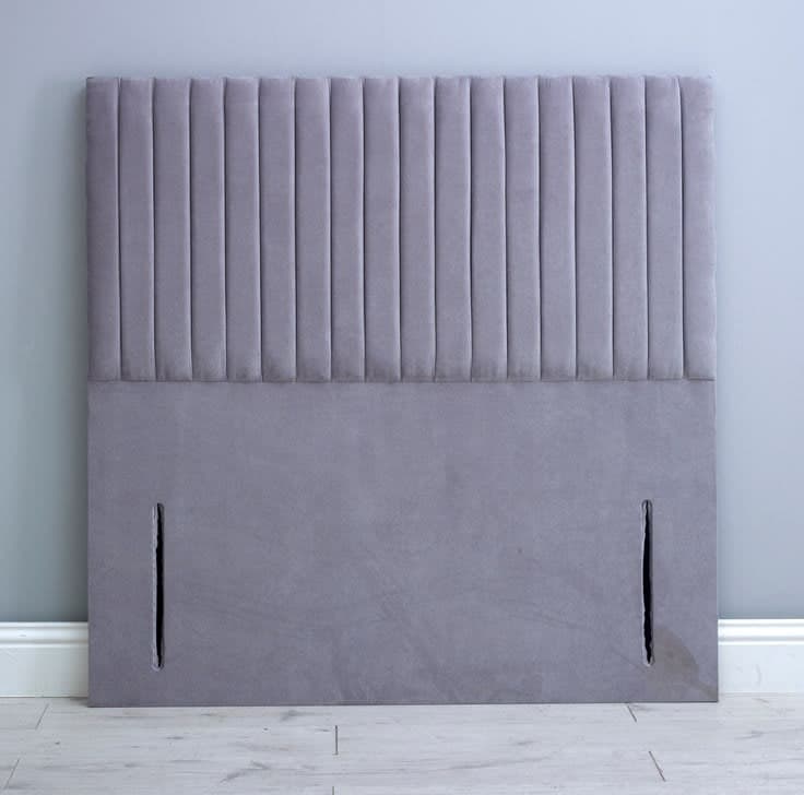 Apollo Vertical Lined Floor Standing Upholstered Headboard (54")