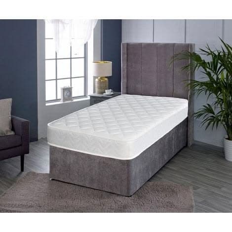 Starlight Beds Hybrid Coil Spring and Memory Foam Small Double Divan Bed