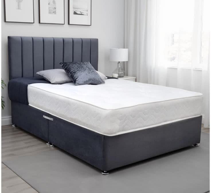 Windsor 4ft Small Double Divan Bed with Mattress