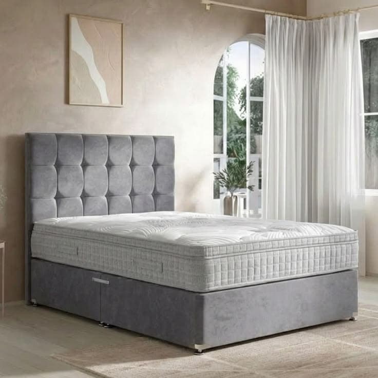 Dura Beds Savoy Divan Bed - 1000 Pocket Spring - Platform Top