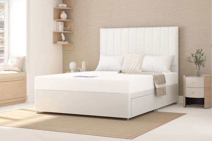 Super Firm Foam Mattress + Premium Divan Bed