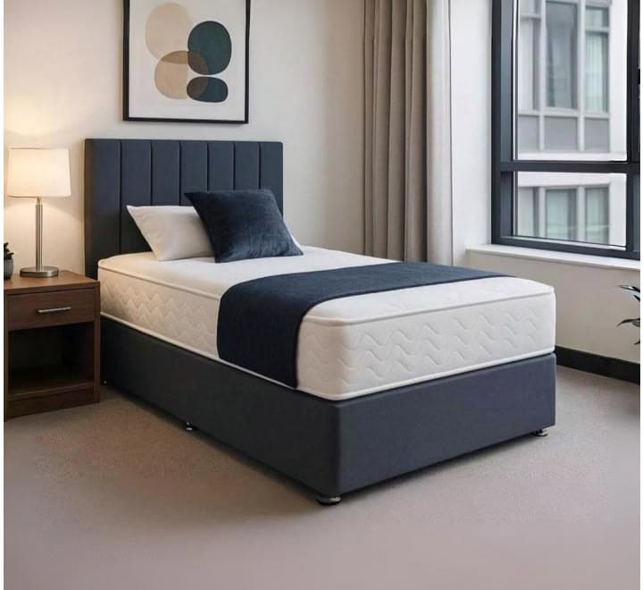 Sapphire Divan Bed Base with Various Colours and Storage Options