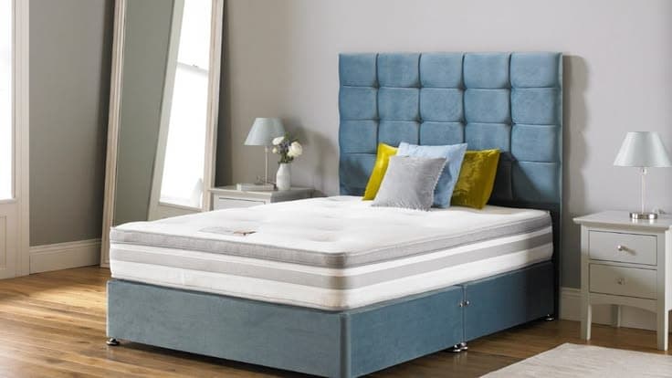 Metro Block-Paneled Divan Bed Set