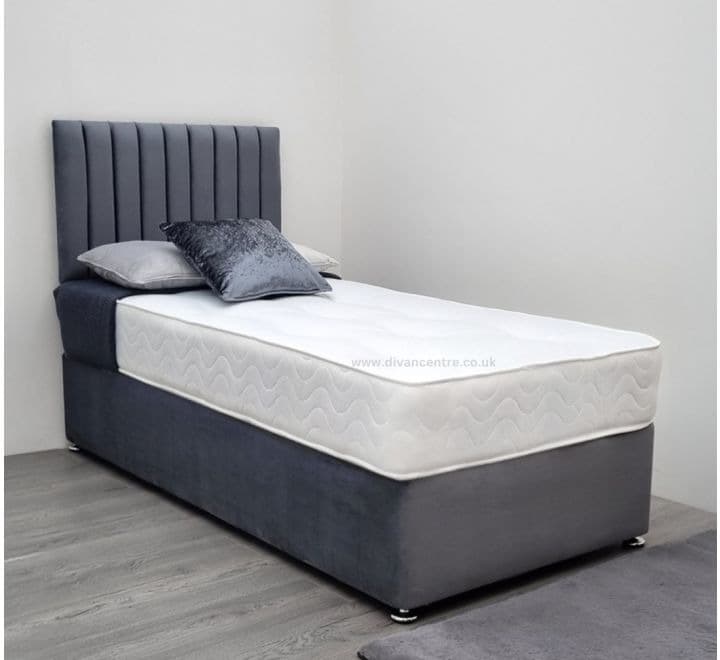 Windsor 2ft 6in Small Single Orthopaedic Divan Bed Set with Mattress